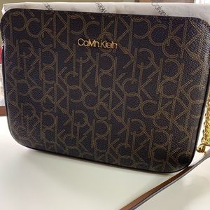 Calvin Klein monogram cross body